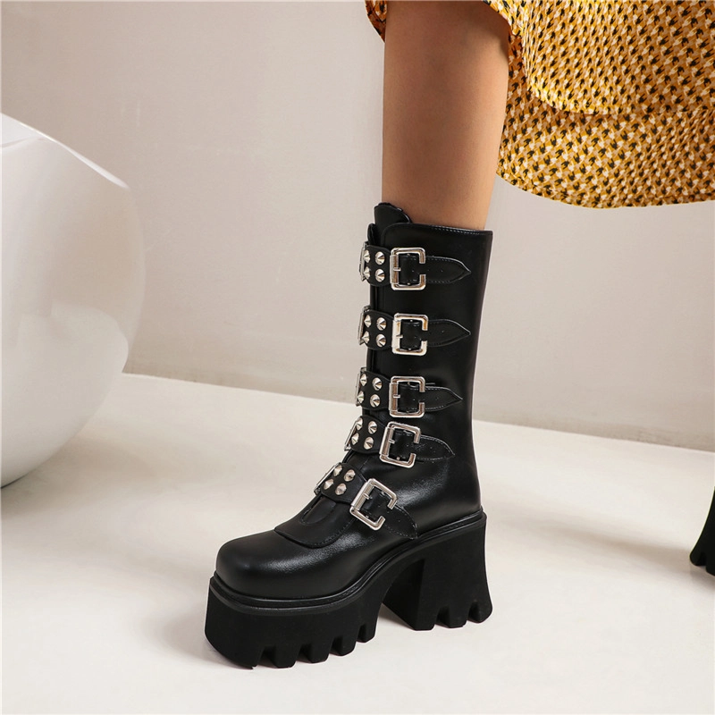 Talon Botte Avec Clou Bottines Femme Noires à Clous Primadonna