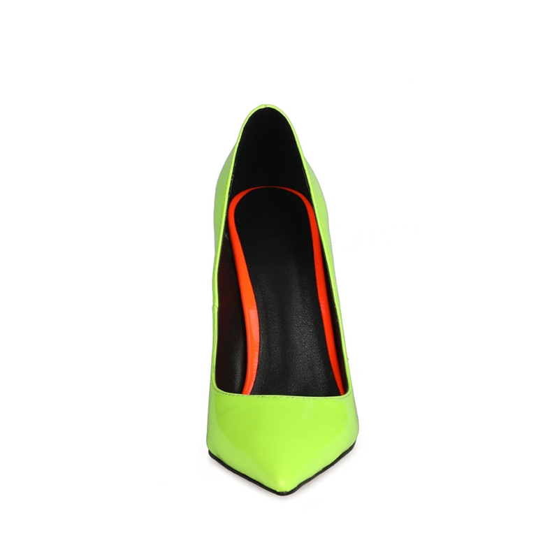 Escarpins à talons carrés multicolore femme | La Halle