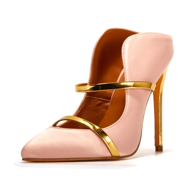 Talon Aiguille Sandale Talon FermÃ© Femme Sandales à Talons