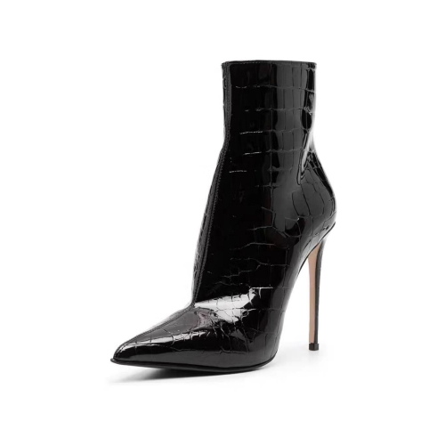 Sandales Femme à Talon Bloc En Maille - Mules à Enfiler élégantes - Pour Quotidien Et Sortie